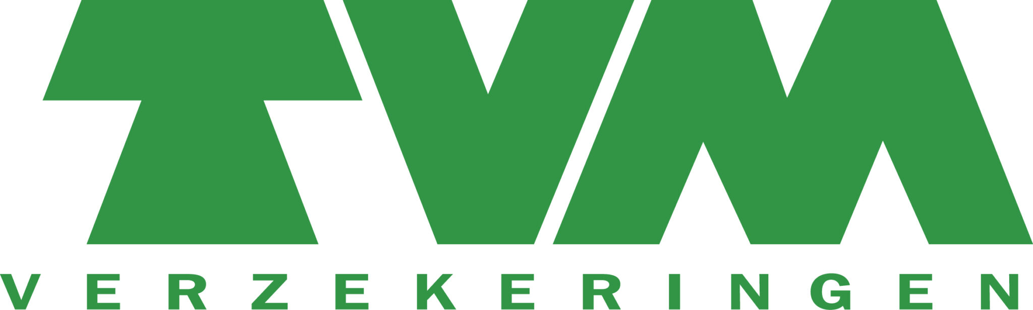 Logo TVM Drie letters vormen het logo